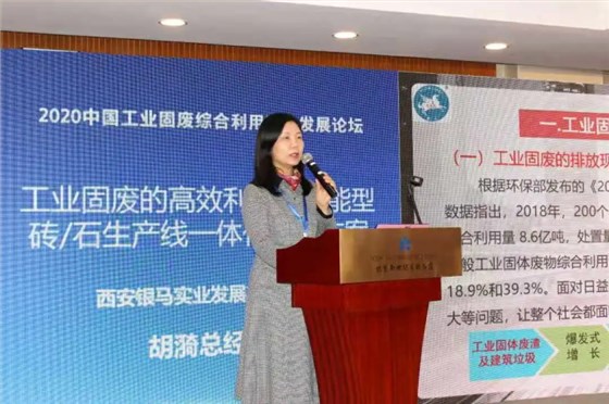 西安銀馬實業(yè)發(fā)展有限公司總經理胡漪